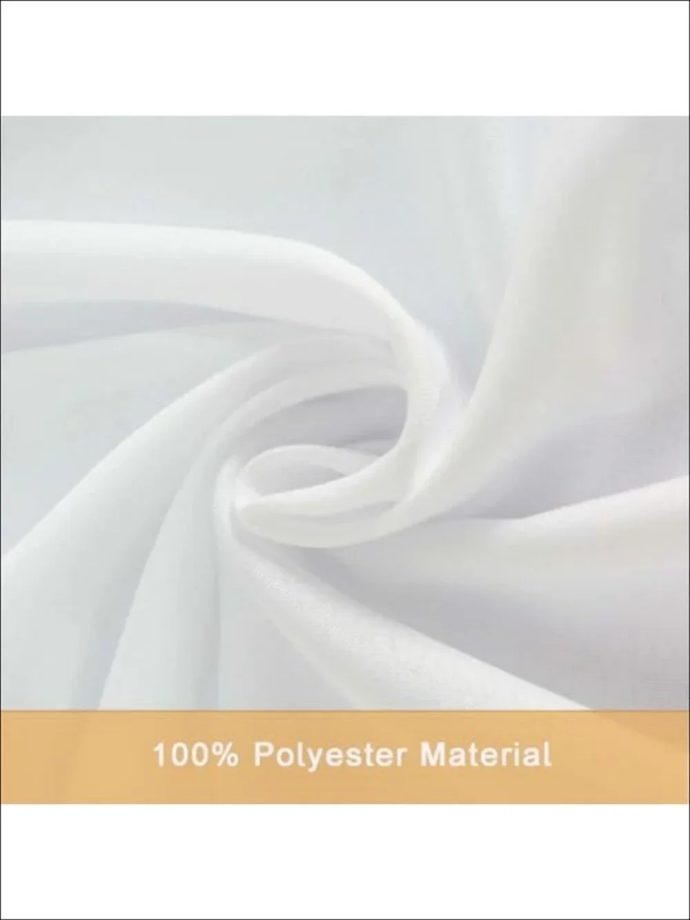 10 Pack White Table Cloth for Rectangle Tables 60x102 Inch Fit 6 Foot Table